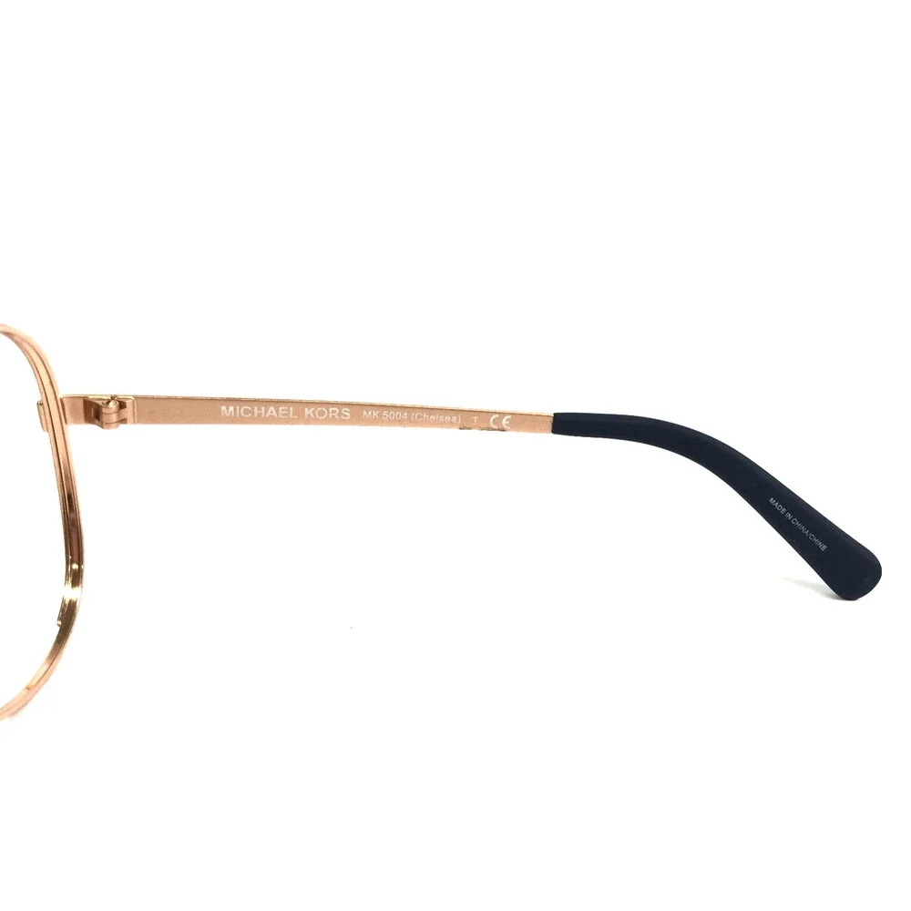Michael Kors Sunglasses Frames MK5004 Chelsea 100325 Rose Gold Aviator 59-13-135